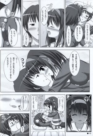 (C73) [Turning Point (Uehiro)] Harukyon no Ecchi Hon 6 (The Melancholy of Haruhi Suzumiya) - Page 9