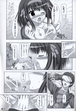 (C73) [Turning Point (Uehiro)] Harukyon no Ecchi Hon 6 (The Melancholy of Haruhi Suzumiya) - Page 16