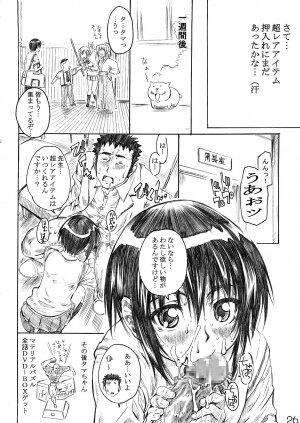 (C73) [MARUTA-DOJO (MARUTA)] Daiichiwa no Namaashi Tama-chan ni Moeru Hon (Bamboo Blade) - Page 25