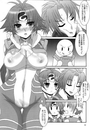 (Kyonyuukko 06) [Akusei-Shinseibutsu (Nori)] Give Up (Super Robot Wars) - Page 2