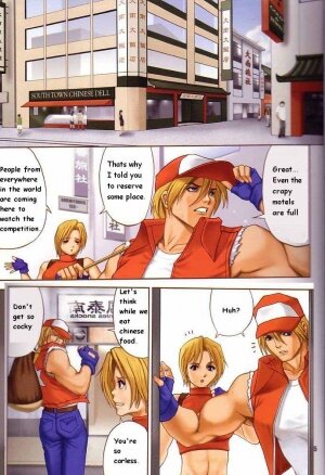 (C64) [Saigado] Yuri & Friends Fullcolor 6 (King of Fighters) [English] [Decensored] - Page 3