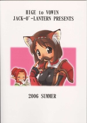 (C70) [Jack-O'-lantern (EBIFLY, Neriwasabi)] Higeto Voin (Final Fantasy XI) - Page 38