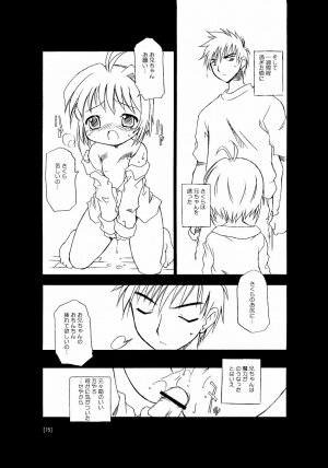 (C66) [BBB-Extra (Chuushin Kuranosuke)] Sakura-chan ga Taihen na Koto ni Nacchau Hon. (Cardcaptor Sakura) - Page 15