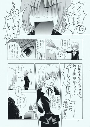 (C73) [RED RIBBON REVENGER (Makoushi, Taireru)] Maid-san tachi no Junan (Hayate no Gotoku!) - Page 30