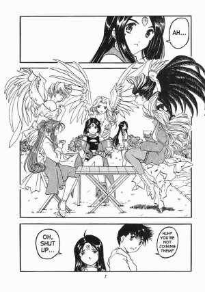 [Studio Rakugaki Shachuu (Tukumo Keiichi)] Ah! Megamigui-sama! (Ah! My Goddess) [English] [SaHa] - Page 4