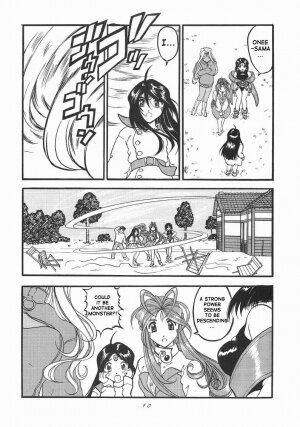 [Studio Rakugaki Shachuu (Tukumo Keiichi)] Ah! Megamigui-sama! (Ah! My Goddess) [English] [SaHa] - Page 9