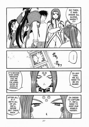 [Studio Rakugaki Shachuu (Tukumo Keiichi)] Ah! Megamigui-sama! (Ah! My Goddess) [English] [SaHa] - Page 29