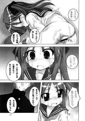 (C73) [Hearts & Crusts (Nanana Nana)] Happy Star 2 (Lucky Star) - Page 12