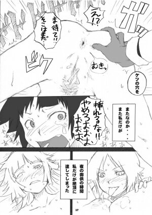 (C70) [Nichijou Superumisu (Rokuku)] One wasp broke at night. (Bleach) - Page 37