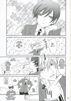 (C70) [Hi-Per Pinch (clover)] Zantei Ou (Ouran High School Host Club) [English] - Page 3