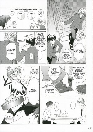 (C70) [Hi-Per Pinch (clover)] Zantei Ou (Ouran High School Host Club) [English] - Page 5