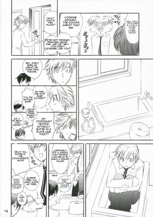 (C70) [Hi-Per Pinch (clover)] Zantei Ou (Ouran High School Host Club) [English] - Page 6