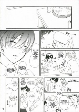 (C70) [Hi-Per Pinch (clover)] Zantei Ou (Ouran High School Host Club) [English] - Page 8