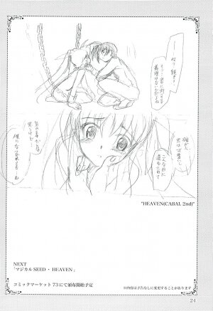 (Lyrical Magical 3) [PLUM (Kanna)] Mahou Shoujo Magical SEED GALAXY (Mahou Shoujo Lyrical Nanoha) - Page 23