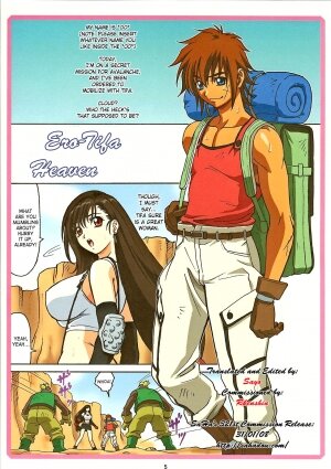 (C70) [Ohkura Bekkan (Ohkura Kazuya)] Tifa W cup (Final Fantasy VII) [English] [SaHa] - Page 4