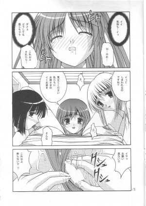 (C68) [Juicy Fruits (Satomi Hidefumi)] Be Positive! (ToHeart 2) - Page 12