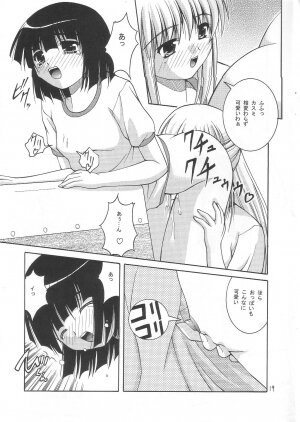 (C68) [Juicy Fruits (Satomi Hidefumi)] Be Positive! (ToHeart 2) - Page 18