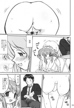 (C73) [Takotsuboya (TK)] Mikku Mikurunrun (The Melancholy of Haruhi Suzumiya) - Page 32