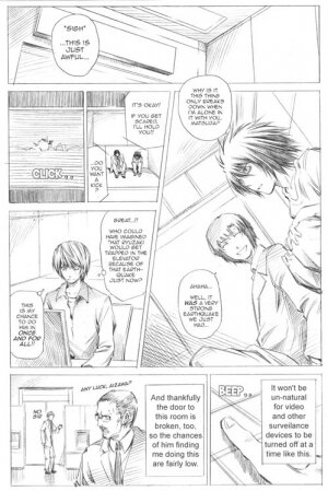 [Omega 2-D] Elevator Action {Death Note} {Yaoi} {English} - Page 4