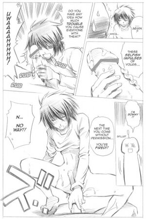 [Omega 2-D] Elevator Action {Death Note} {Yaoi} {English} - Page 11
