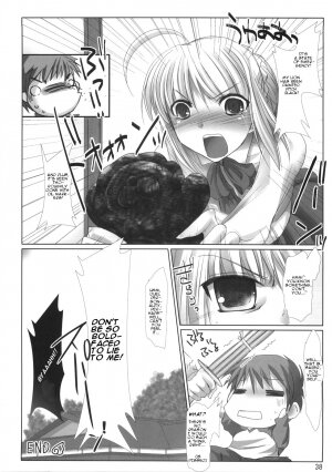 (C70) [UDON-YA (Kizuki Aruchu, ZAN)] BLACK 99% (Fate/hollow ataraxia) [English] - Page 37