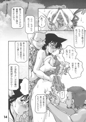 (C73) [Sunset Dreamer (Chachaki Noriyuki)] Atsuku Yodonde Toketa Natsu (Detective Conan) - Page 13