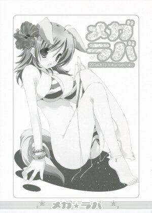 (C70) [TAKANAEDOKO (Takanae Kyourin)] Megalover - Page 2