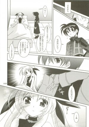 (C73) [PLUM (Kanna)] Mahou Shoujo Magical SEED  Soushuuhen X (Mahou Shoujo Lyrical Nanoha) - Page 47