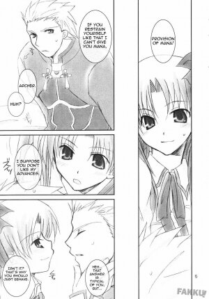 (C66) [Happy Water (Kizaki Yuuri)] Restraint. (Fate/stay night) [English] [Fakku!] - Page 5