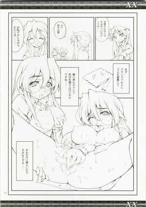 (C73) [Zi (Mutsuki Ginji)] XX (Gundam 00, Lucky Star) - Page 24