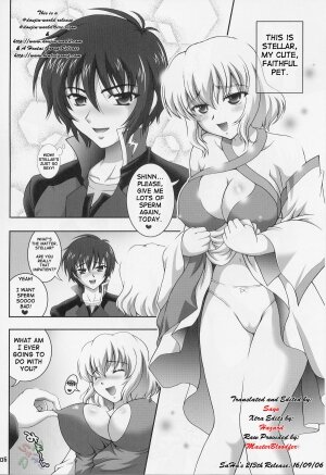 (C69) [Kuroyuki (Kakyouin Chiroru)] Gohoushi Club 5 (Kidou Senshi Gundam SEED DESTINY) [English] - Page 5