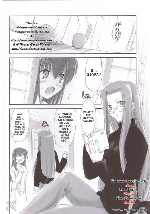 (C66) [Shimoyakedou (Ouma Tokiichi)] Pink Cherry (Fate/stay night) [English] [SaHa] - Page 5