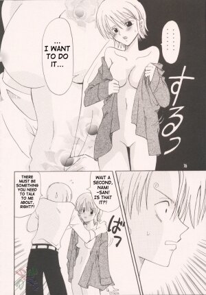 (CCOsaka37) [Kurione-sha (YU-RI)] Renai Triangle | Love Triangle (One Piece) [English] [SaHa] - Page 15