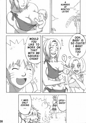 (C71) [Naruho-dou (Naruhodo)] Jungle de Ikou! | Jungle Party (Naruto) [English] [doujin-moe.com] - Page 39