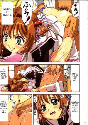 (C67) [Ohkura Bekkan, Megami Kyouten (Ohkura Kazuya)] Sakura-chan, kocchi kocchi (Card Captor Sakura) [English] - Page 10
