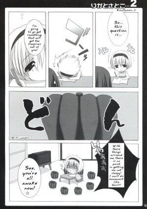 (C71) [Shounen x Shoujo (Kisaragi Mizu)] Omochikaeri! (Higurashi no Naku Koro ni) [English] - Page 14