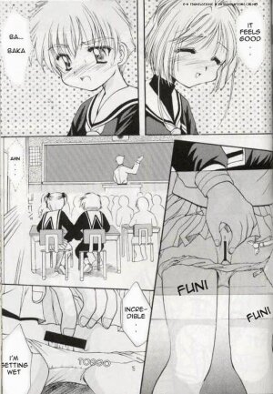 (SC6) [Imomuya Honpo (Azuma Yuki)] Sakura Enikki | In My School (Cardcaptor Sakura) [English] [EHT] - Page 14