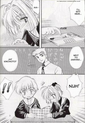 (SC6) [Imomuya Honpo (Azuma Yuki)] Sakura Enikki | In My School (Cardcaptor Sakura) [English] [EHT] - Page 23