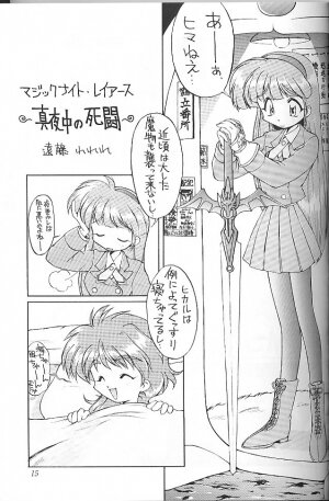 [Magic Knight Rayearth][Neriwasabi] Ura Sanyou Ukou Rayearth - Page 14