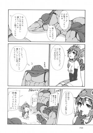 (C70) [Doronuma Kyoudai (Mr.Lostman, RED-RUM)] Mahha Fumi Fumi (Dragon Quest III) - Page 21