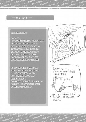 (C70) [Neko Saffron (inoino)] Yume ka Utsutsu ka Maboroshi ka - Page 23