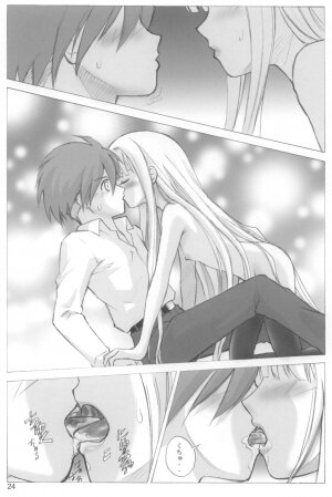 (COMIC1☆02) [Human High-Light Film (Ankoku Daimaou)] Evangelica (Mahou Sensei Negima!) - Page 23