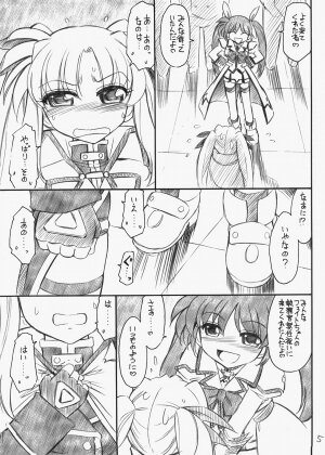 (C73) [EINSATZ GRUPPE (Charlie Nishinaka)] P11 PRISONER 11 NANOHANANONANO (Mahou Shoujo Lyrical Nanoha StrikerS) - Page 6