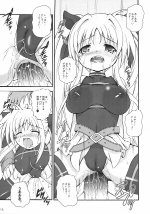 (C73) [Kurubushi-kai (Dowarukofu)] Dekkaku Natte mo Trauma Darake (Mahou Shoujo Lyrical Nanoha) - Page 12