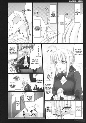 (C72) [UDON-YA (Kizuki Aruchu, ZAN)] BLACKxGOLD (Fate/hollow ataraxia) [English] [Fakku] [Decensored] - Page 8