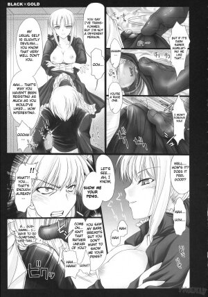 (C72) [UDON-YA (Kizuki Aruchu, ZAN)] BLACKxGOLD (Fate/hollow ataraxia) [English] [Fakku] [Decensored] - Page 15