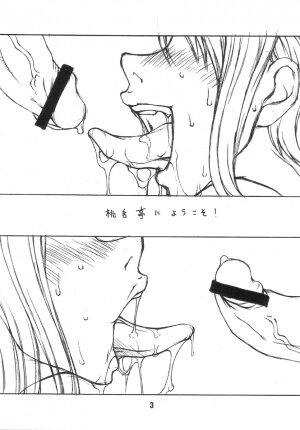 (C71) [Majimadou (Matou)] Momojitatei ni Youkoso!! - Welcome to the MOMOJITATEI!! (One Piece) - Page 3
