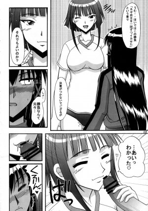 (C73) [Hijouguchi (TEI-OH-K-TAKAMURO)] Zoku Gunslinger x Ninja (Mahou Sensei Negima!) - Page 7