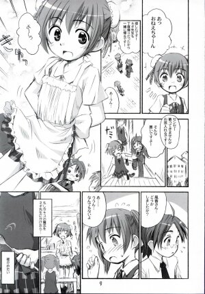 (C68) [Jido-Hikki (Kokekokko Coma)] Ho-kago wa Sanpo-Bu! (Mahou Sensei Negima!) - Page 8