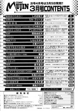 COMIC MUJIN 2008-03 - Page 692